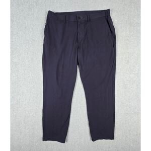 Public Rec Pants Mens 36x28 Blue Dealmaker Chino 5 Pocket Workday Golf Casual